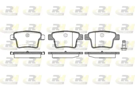 Гальмівні колодки ROADHOUSE 21149.10