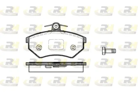Гальмівні колодки ROADHOUSE 2134.40