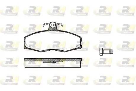 Гальмівні колодки ROADHOUSE 2154.00