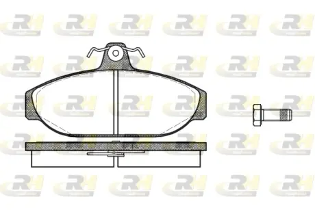 Гальмівні колодки ROADHOUSE 2156.00