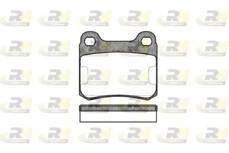 Гальмівні колодки ROADHOUSE 2157.00