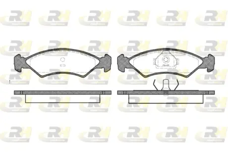 Тормозные колодки ROADHOUSE 2168.00