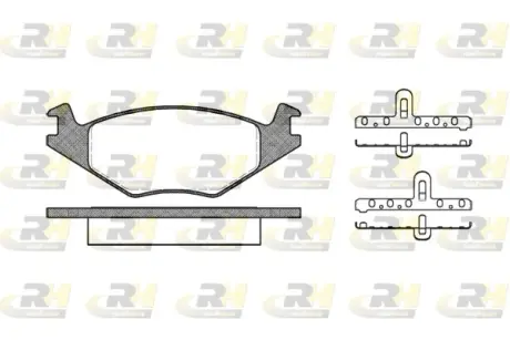 Тормозные колодки ROADHOUSE 2171.20