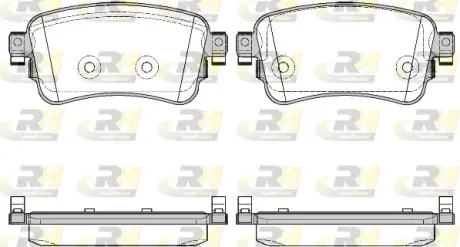 Гальмівні колодки ROADHOUSE 21720.00