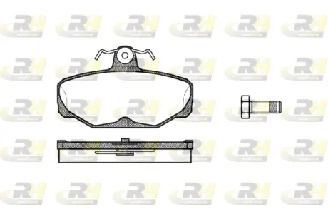 Гальмівні колодки ROADHOUSE 2205.00
