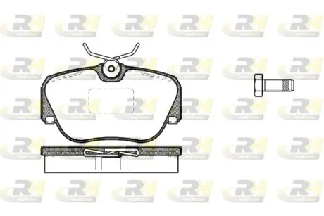 Гальмівні колодки ROADHOUSE 2284.00