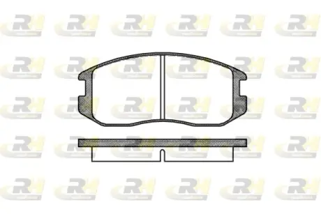 Гальмівні колодки ROADHOUSE 2357.00