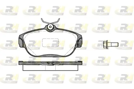 Тормозные колодки ROADHOUSE 2368.00