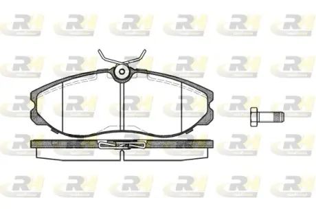 Гальмівні колодки ROADHOUSE 2462.00