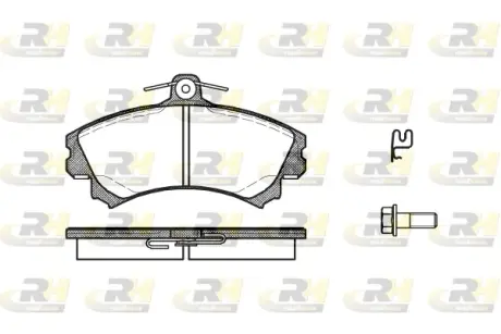 Гальмівні колодки ROADHOUSE 2590.21