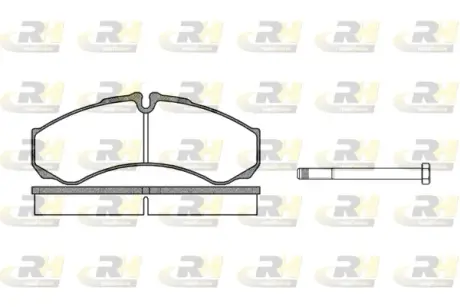Гальмівні колодки ROADHOUSE 2651.00