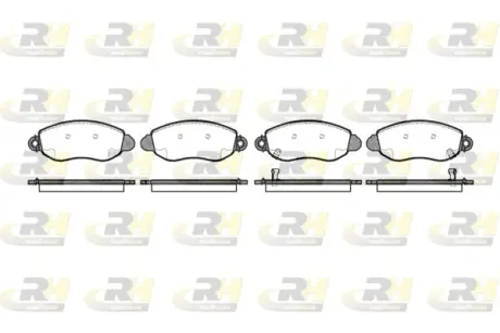 Тормозные колодки ROADHOUSE 2772.02