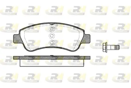 Гальмівні колодки ROADHOUSE 2840.20