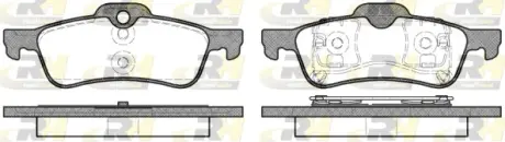 Гальмівні колодки ROADHOUSE 2862.00