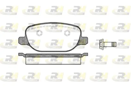 Тормозные колодки ROADHOUSE 2878.00