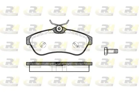 Тормозные колодки ROADHOUSE 2880.00