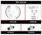 Тормозной комплект 3422.00