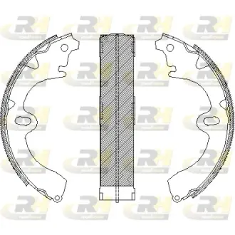 Гальмівні колодки барабанні ROADHOUSE 4097.00