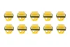 Штифт (кількість штук в упаковці: 10 шт) HYUNDAI ACCENT II, ACCENT III, i10 I PA, i30 FD, SANTA FE I SM 09.99-12.13 Romix ROMB26969 (фото 1)