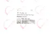 Подушка радіатора Fiat Ducato 06-14 (верх) ROTWEISS 1347696080 (фото 7)