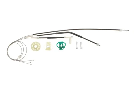 Ремкомплект склопідйомника (переднього) VW Caddy/Polo 94-04 (L) (електро) Rotweiss 6K4837401P