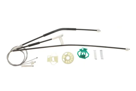 Ремкомплект склопідйомника (переднього) VW Caddy/Polo 94-04 (R) (електро) Rotweiss 6K4837402P