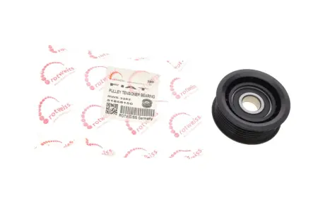 Ролик генератора Fiat 500L/500X/Bravo/Tipo/Jeep Cherokee 1.6/2.0D 08- (паразитний) (67x25.2) ROTWEISS RWS3262