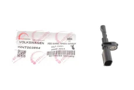 Датчик ABS (задній) Audi A3/Man TGE/Seat Leon/Skoda Octavia/SuperB/VW Caddy III- IV/Crafter 04- (всередині OE VAG) ROTWEISS WHT003864
