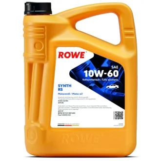 Олива 10W60 HIGHTEC SYNTH RS (4L) (BMW 83 12 0 029 683/Fiat 9.55535-H3)(ACEA A3/B4)(API SN/CF) ROWE 20070-0040-99
