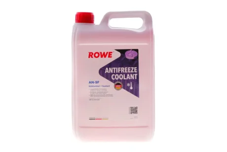 Антифриз (червоний) G12 HIGHTEC ANTIFREEZE COOLANT AN-SF (5L) (концентрат) ROWE 21013-0050-99