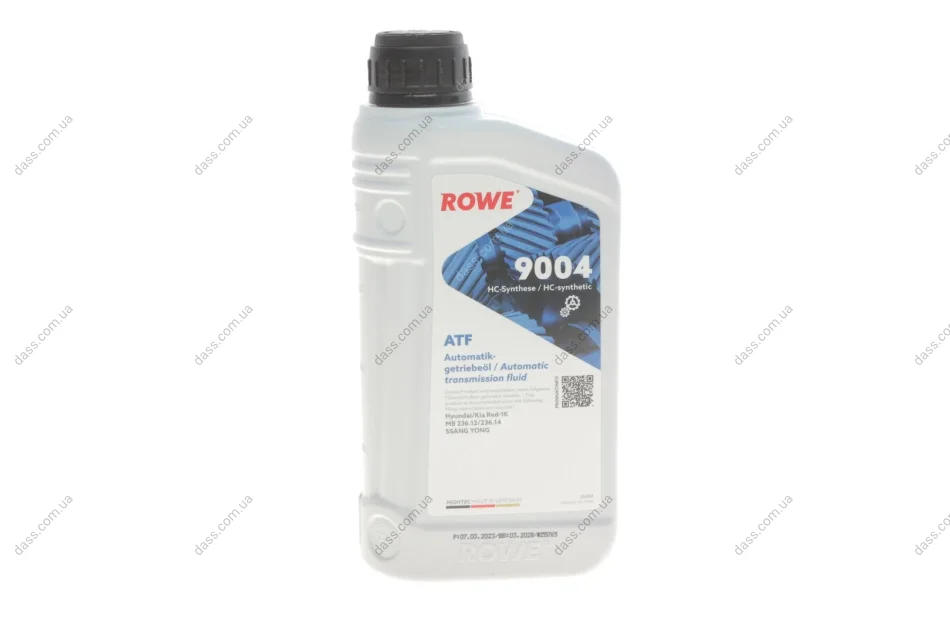 Олива HIGHTEC ATF 9004 (1L) MB 236.12/MB 236.14 (червоний) ROWE 25050-0010-99 (фото 1)