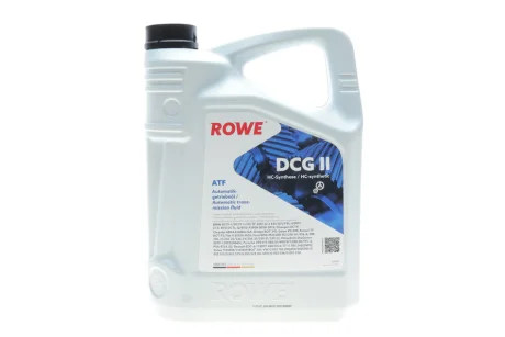 Олива HIGHTEC ATF DCG II (5L) (VW G 052 182/G 052 512/BMW DCTF-1/MB236.21) (коричн) ROWE 25067-0050-99