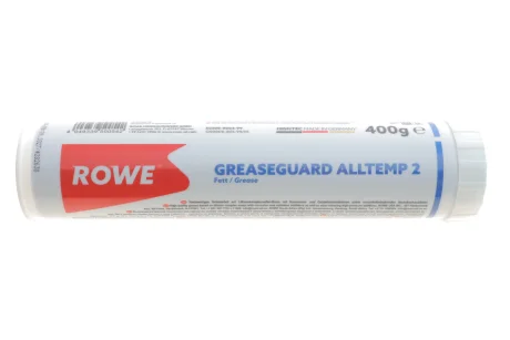 Змазка для підшипників HIGHTEC GREASEGUARD ALLTEMP 2 (400g) (KP 2 P -30) -30 °C до +160 °C (колір - синій) ROWE 50200-0004-99