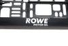 Рамка номерного знака, чорна ROWE Рамка номерного знака ROWE чорна (фото 2)