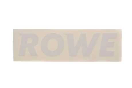Наклейка для автомобіля, біла (110х35мм) ROWE Sticker 03