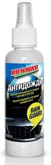 0.2л RAIN GUARD "Антидощ" Засіб для відштовхування води RUNWAY RW2008