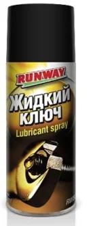 0.4л LUBRICANT SPRAY ""рідкий ключ" засіб для відкручування болтів, гайок і тд RUNWAY RW6086