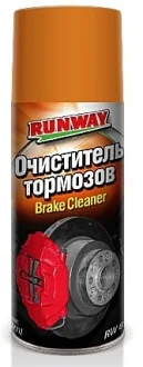 0.5л BRAKE CLEANER очищувач гальм (аерозоль) RUNWAY RW6121