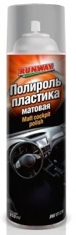0.65л поліроль для пластика (матовий) RUNWAY RW6129