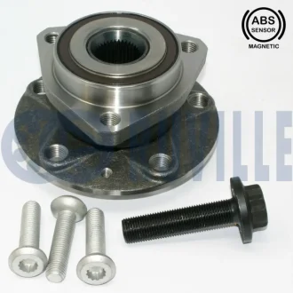 VW підшипник маточини (к-кт) Сaddy |||, AUDI A3, SKODA Octavia 04 Ruville 221255