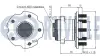 NISSAN маточина задн. з ABS Qashqai 1.5 10-, X-Trail 2.0 07- RUVILLE 221335 (фото 2)