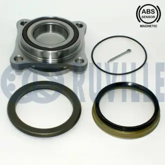 TOYOTA Подшипник передней ступицы с датчиком ABS Land Cruiser Prado 3,0-4,4 03- RUVILLE 221545