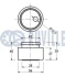 FIAT Натяжной ролик CROMA / TIPO /LANCIA 1,3-2,0 Ruville 540033 (фото 2)