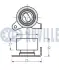 TOYOTA Натяжний ролик Corolla 1.3 86- RUVILLE 540325 (фото 2)