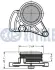 VW ролик-натягувач ременя п-клинового Passat, Audi A4, A6 RUVILLE 540764 (фото 2)