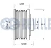 FIAT шків генератора Doblo 1.9JTD,Punto,Astra,Vectra 1.9 CDTI RUVILLE 541209 (фото 2)