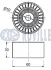 CITROEN Натяжной ролик Berlingo 1.1/1.6, C3, 4, C-Elysee 1.2, Nemo Peugeot 206, 301, 307, Partner RUVILLE 541465 (фото 2)