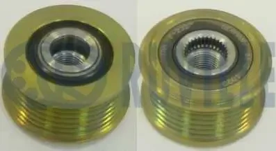 CITROEN Шкив генератора Berlingo, Jumpy, C5 2,0-2,2 HDi 01-, PEUGEOT 306/307/406. Ruville 541547