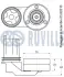 Ролик Jeep CHEROKEE 2.5TD RUVILLE 541846 (фото 2)