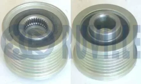 RENAULT Ременный шкив генератора Megane ||,|||, Trafic ||, NISSAN Qashqai Ruville 541911